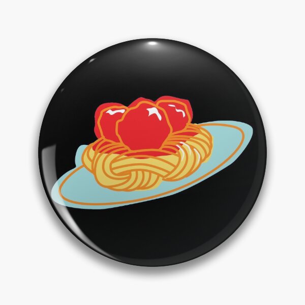 Artikelvorschau, Aufkleber „Spaghetti mit Fleischbällchen“ entworfen und verkauft von lovebread.
