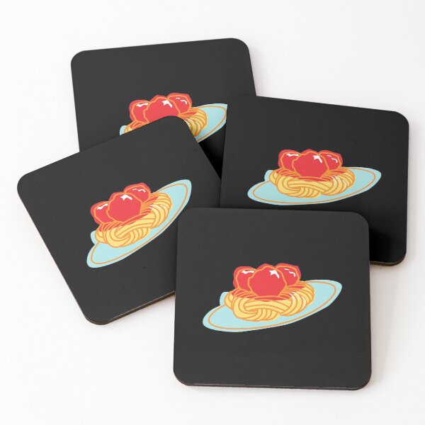 Item preview, Spaghetti and meatballs sticker designed and sold by lovebread.