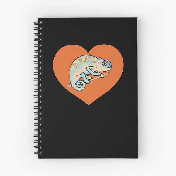 Item preview, Chameleon Heart for Chameleon Lovers, Orange Heart designed and sold by Mochi-Merch.