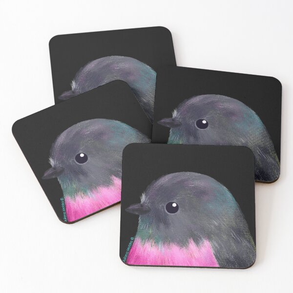 Item preview, Australian Pink Robin Bird designed and sold by julianamotzko.
