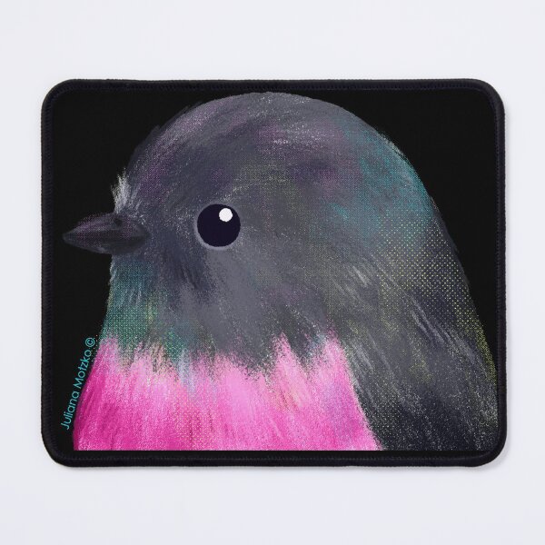 Item preview, Australian Pink Robin Bird designed and sold by julianamotzko.