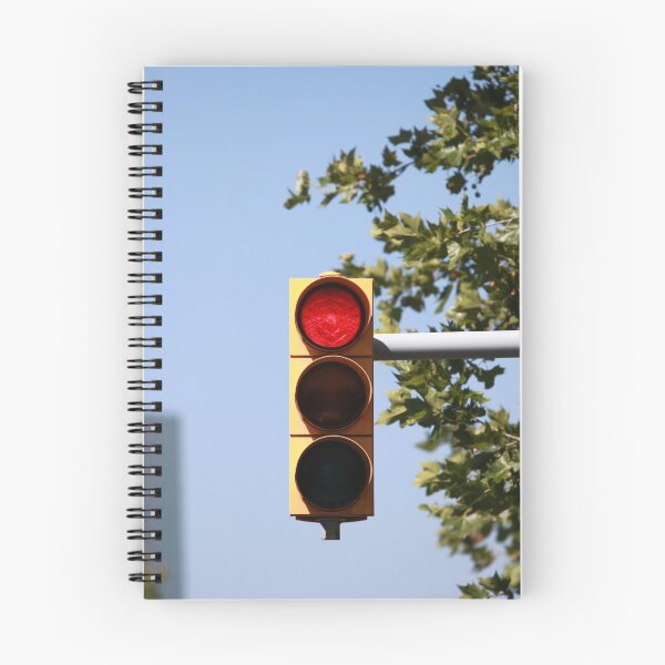 Item preview, red traffic light intersection designed and sold by mrivserg.