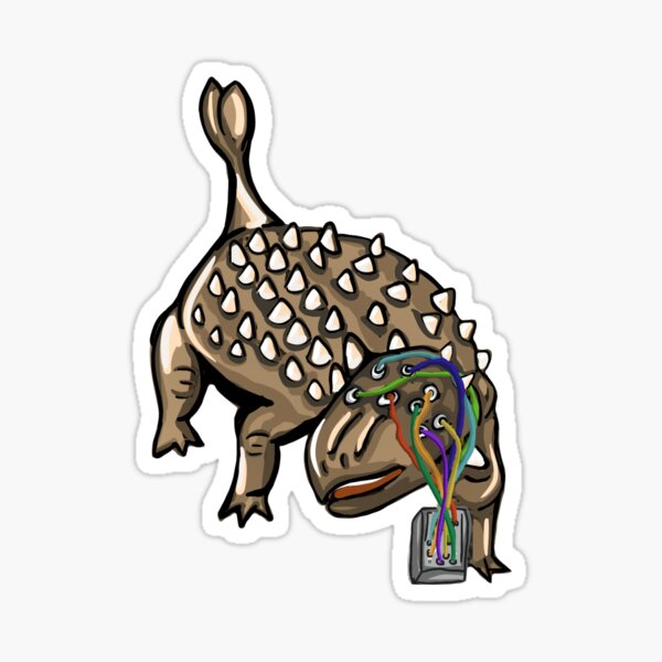 Item preview, Dinosaur getting EEG designed and sold by InclusiveDinos.