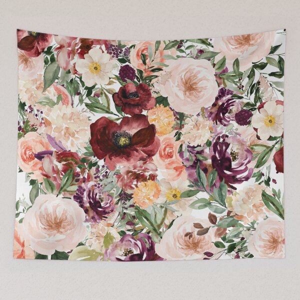 Item preview, Fall Garden Watercolor Garden designed and sold by meggydesigns.