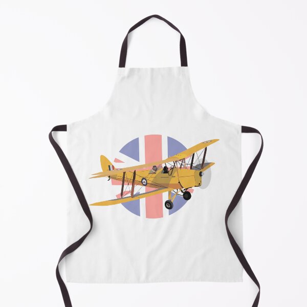 Item preview, de Havilland DH.82 Tiger Moth British WW2 Airplane with British Flag designed and sold by NorseTech.
