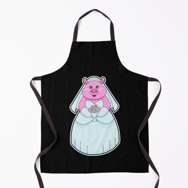 Item preview, Pig as Bride with Veil designed and sold by Snabdesign84.