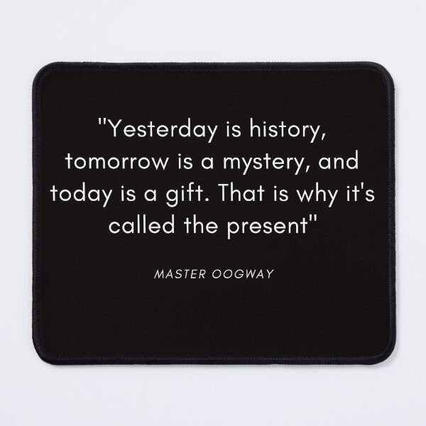 Item preview, Master Oogway Quote / Kung Fu Panda designed and sold by QuotesClothes.