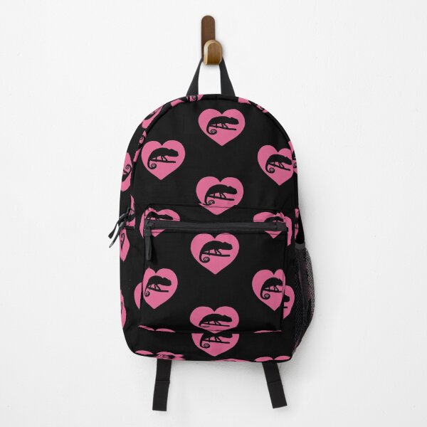 Item preview, Chameleon Heart Silhouette for Chameleon Lovers, Pink Heart designed and sold by Mochi-Merch.