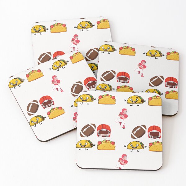 Item preview, Football And Tacos Funny Tacos, American Football and Mexican Tacos designed and sold by AMINE  ★★★★★.