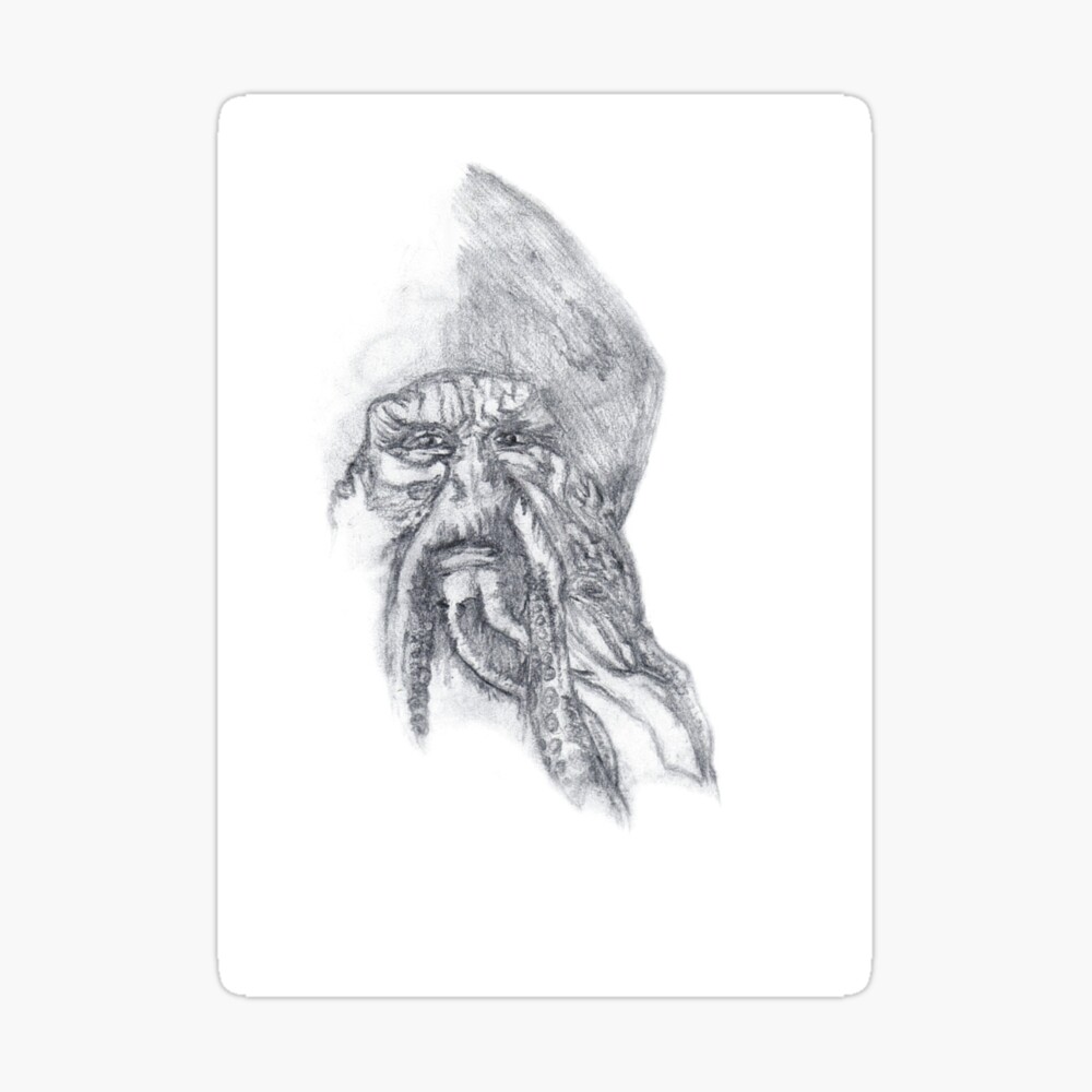 Davy Jones Poster By Steamange Redbubble