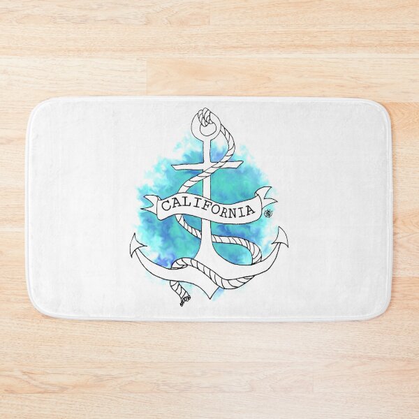 Item preview, California Anchor designed and sold by mermaidpaints.