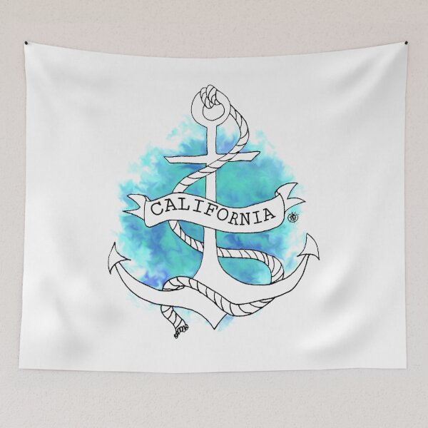 Item preview, California Anchor designed and sold by mermaidpaints.