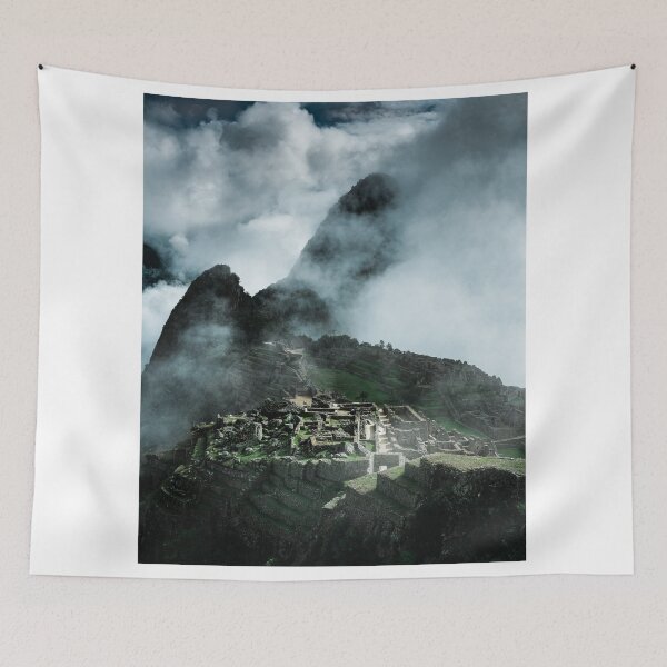 Item preview, Moody Machu Picchu without people | Peru designed and sold by photofelix-.