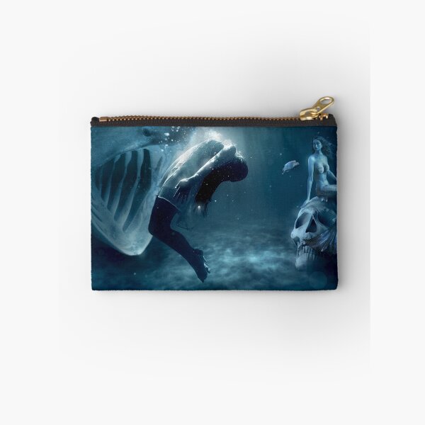 Aperçu de l'œuvre Fantaisie Mystique Sirène Requin Loup Forage Down créée et vendue par MonArtisteSam.