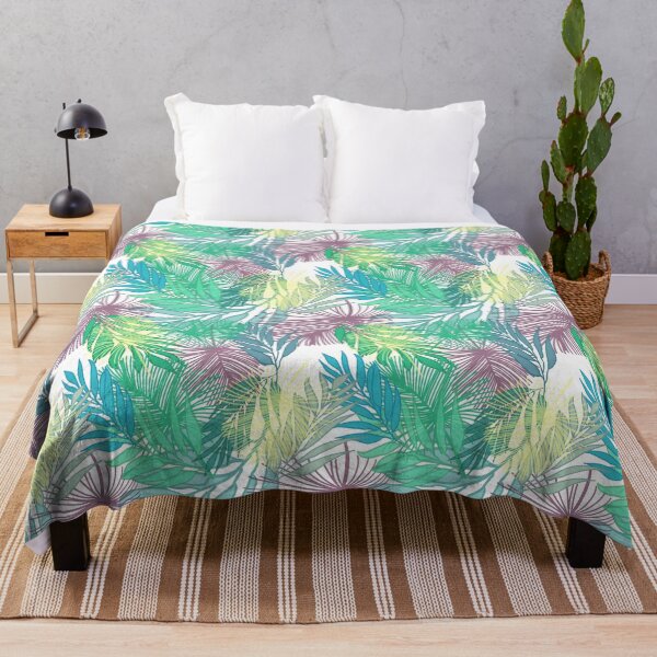 Item preview, Exotic plants seamless pattern designed and sold by stavina.