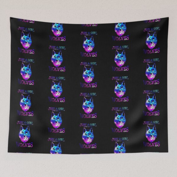 Item preview, Girl Who Loves Wolves designed and sold by xtrmdx.