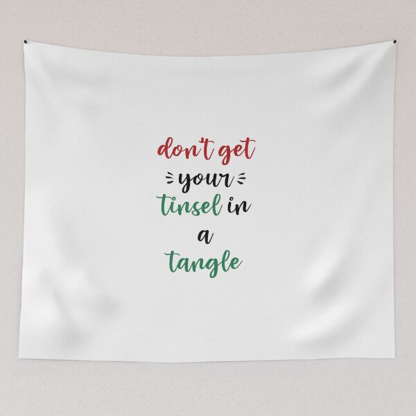 Item preview,  Don't Get Your Tinsel in a Tangle designed and sold by FalconPie.