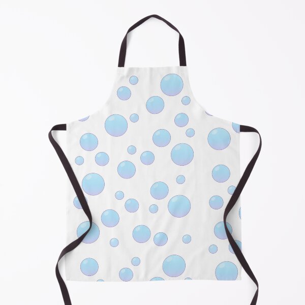 Item preview, Iridescent Blue Bubbles designed and sold by kabocha-chan.