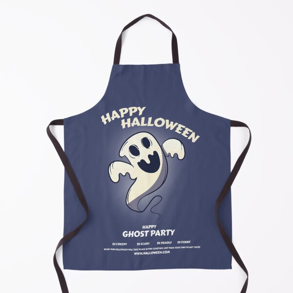 Item preview, Cute ghost retro costume on halloween party designed and sold by RetroPack.