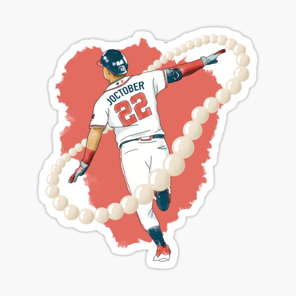 Joc Pederson Cartoon Sticker for Sale by wright46l