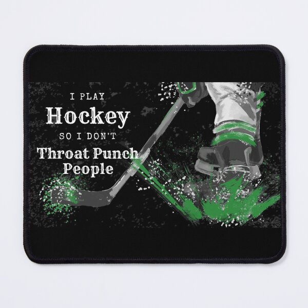 Item preview, I play hockey designed and sold by Little Foot Farm Merch Shop.