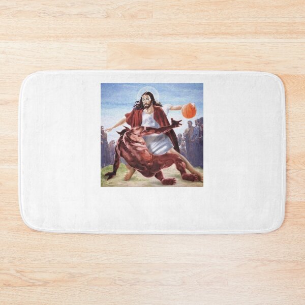 Item preview, Jesus vs Satan in Basketbal Essential designed and sold by ANNEFOSTE.