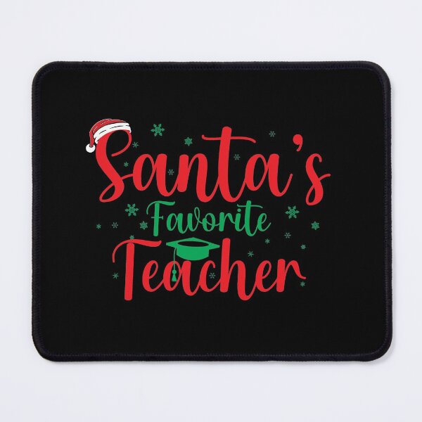 Item preview, Santa's Favorite Teacher, christmas, santa, holiday, back to school designed and sold by plussorn.