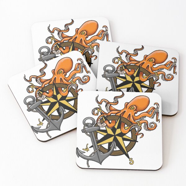 Item preview, Here be Monsters  designed and sold by Kimberly Bone.