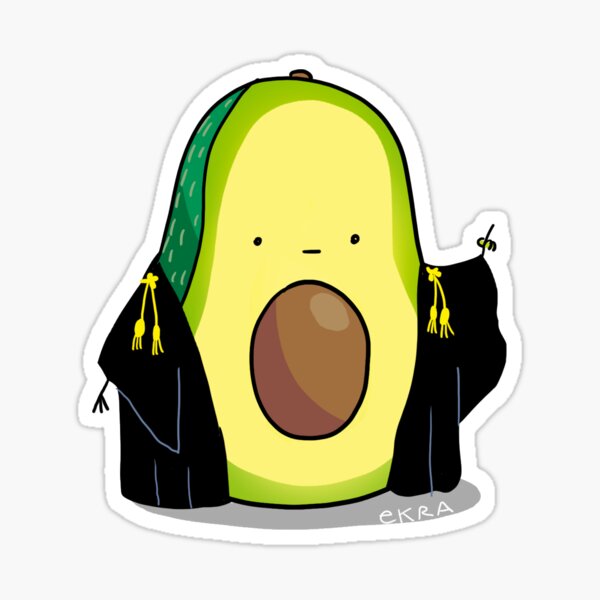 Avvocado Sticker
