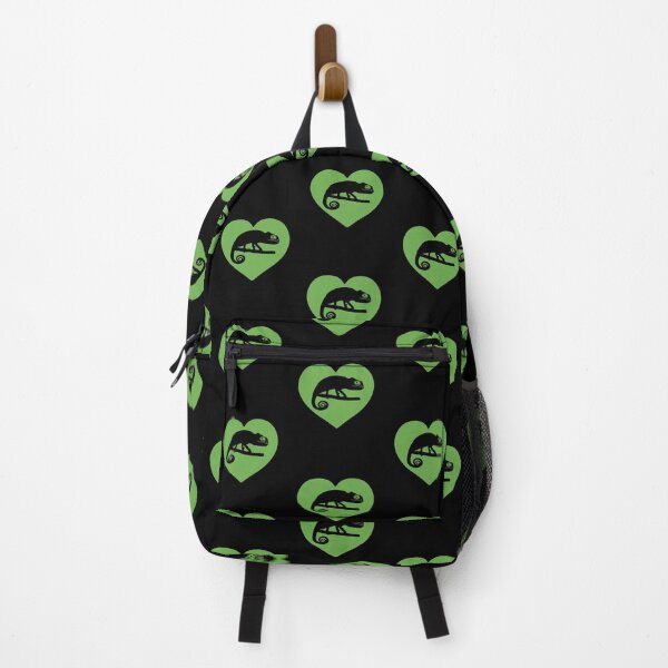 Item preview, Cute Chameleon Heart Silhouette for Chameleon Lovers, Green Heart designed and sold by Mochi-Merch.
