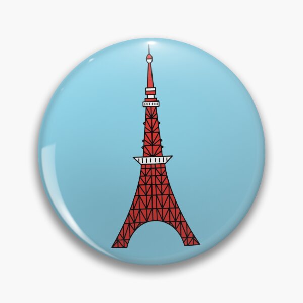 Item preview, Tokyo tower designed and sold by PegFollyDesigns.