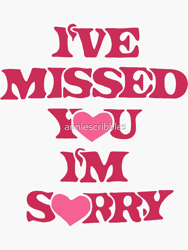 Gracie Abrams ‘ive Missed You Im Sorry Sticker For Sale By