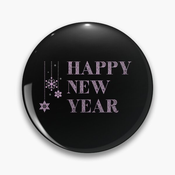 Item preview, Happy New Year Decorations Pink  designed and sold by trendingatees.