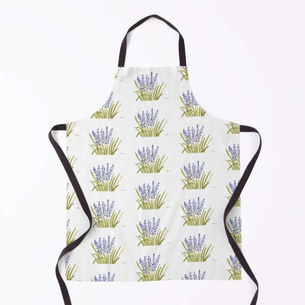 Item preview, Botanical bluebells flower watercolor designed and sold by Monika Howarth.