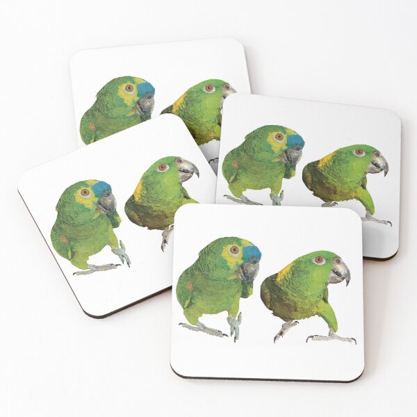 Item preview, Yellow-naped Parrot and Blue-fronted Parrot designed and sold by obscurite.