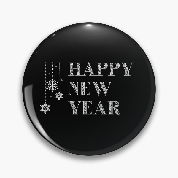 Item preview, Happy New Year Decorations White designed and sold by trendingatees.