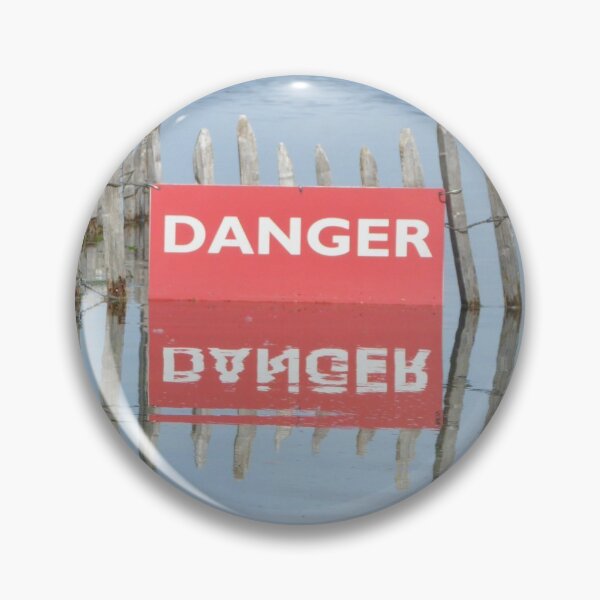Item preview, Drowning Lake Danger Sea Hazard Fence designed and sold by MonArtisteSam.