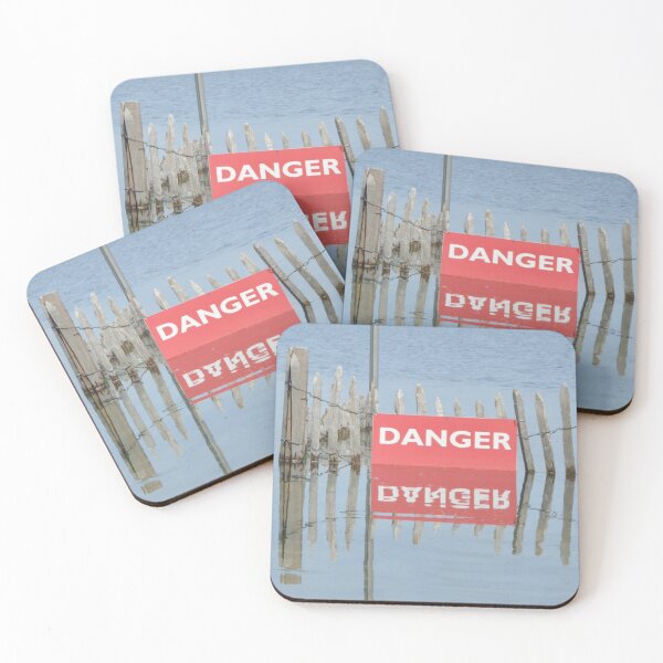 Item preview, Drowning Lake Danger Sea Hazard Fence designed and sold by MonArtisteSam.