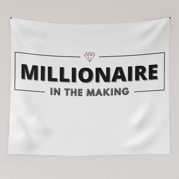 Item preview, Millionaire in the making diamond 2 designed and sold by KingsManKind.