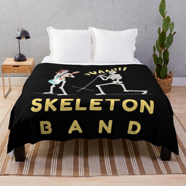 Item preview, Funny Skeleton Band Skeleton Guitar Player - Rock And Roll Skeleton Guitar designed and sold by lodarohit.