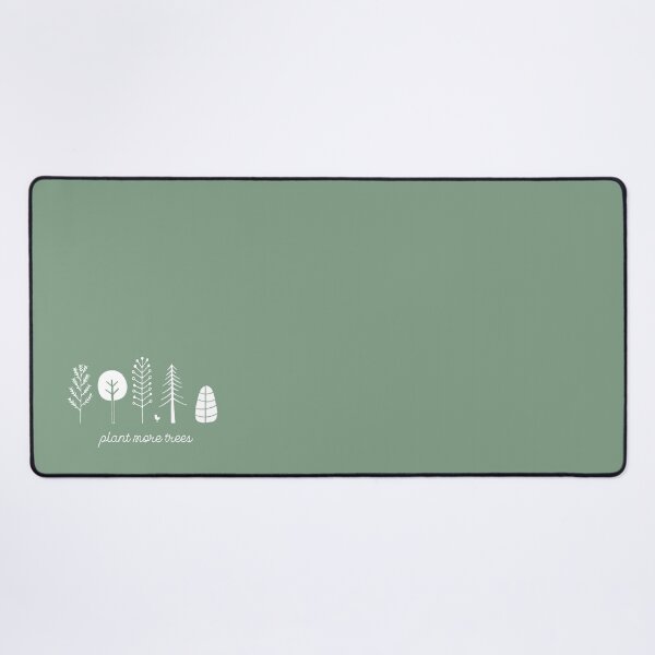 Item preview, Love your planet: Plant more trees + bird (white text) designed and sold by Ofeefee.
