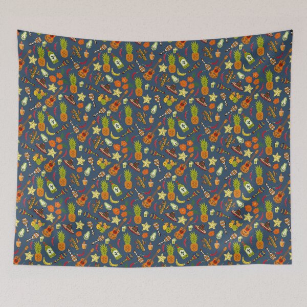 Item preview,  Día de los Muertos pattern designed and sold by NessiCreates.