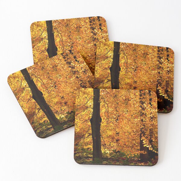 Item preview, Digital Photograph of autumn leaf curtain designed and sold by SimonJohnson1.