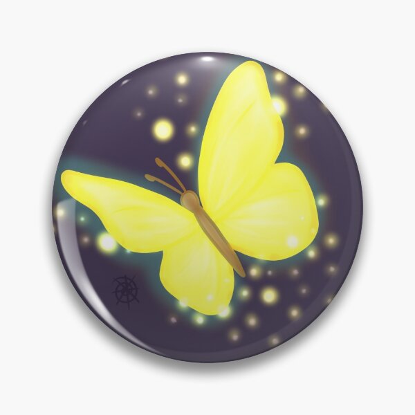 Item preview, Yellow Butterfly designed and sold by mermaidpaints.