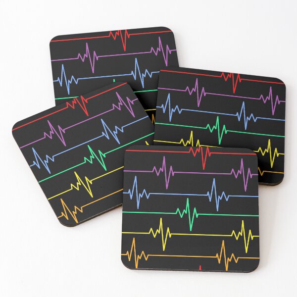 Item preview, The Heart Beats in Color designed and sold by Colorful Misfits.