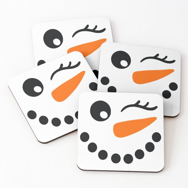 Item preview, Winking Snowman - Funny Christmas Print designed and sold by purplevamp.