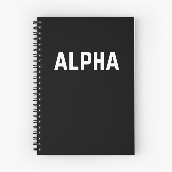 Item preview, ALPHA written in Norwester font designed and sold by primetee.