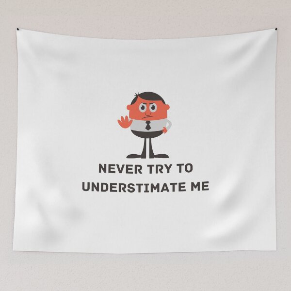 Item preview, Underestimate me designed and sold by AnnaAndVibes.