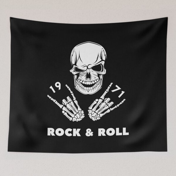 Item preview, Heavy Metal Skeleton Guitar Player - Rock And Roll Skeleton Guitar designed and sold by lodarohit.