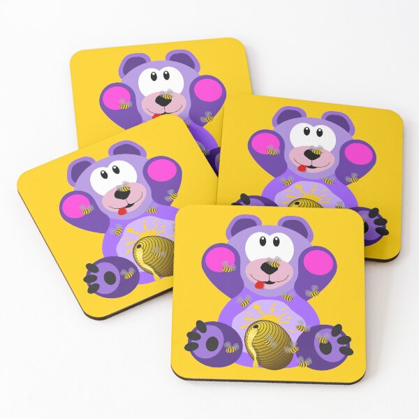 Item preview, Bear Lovers Gifts, Bees, Cute Funny Teddy Bear designed and sold by Black Queens.
